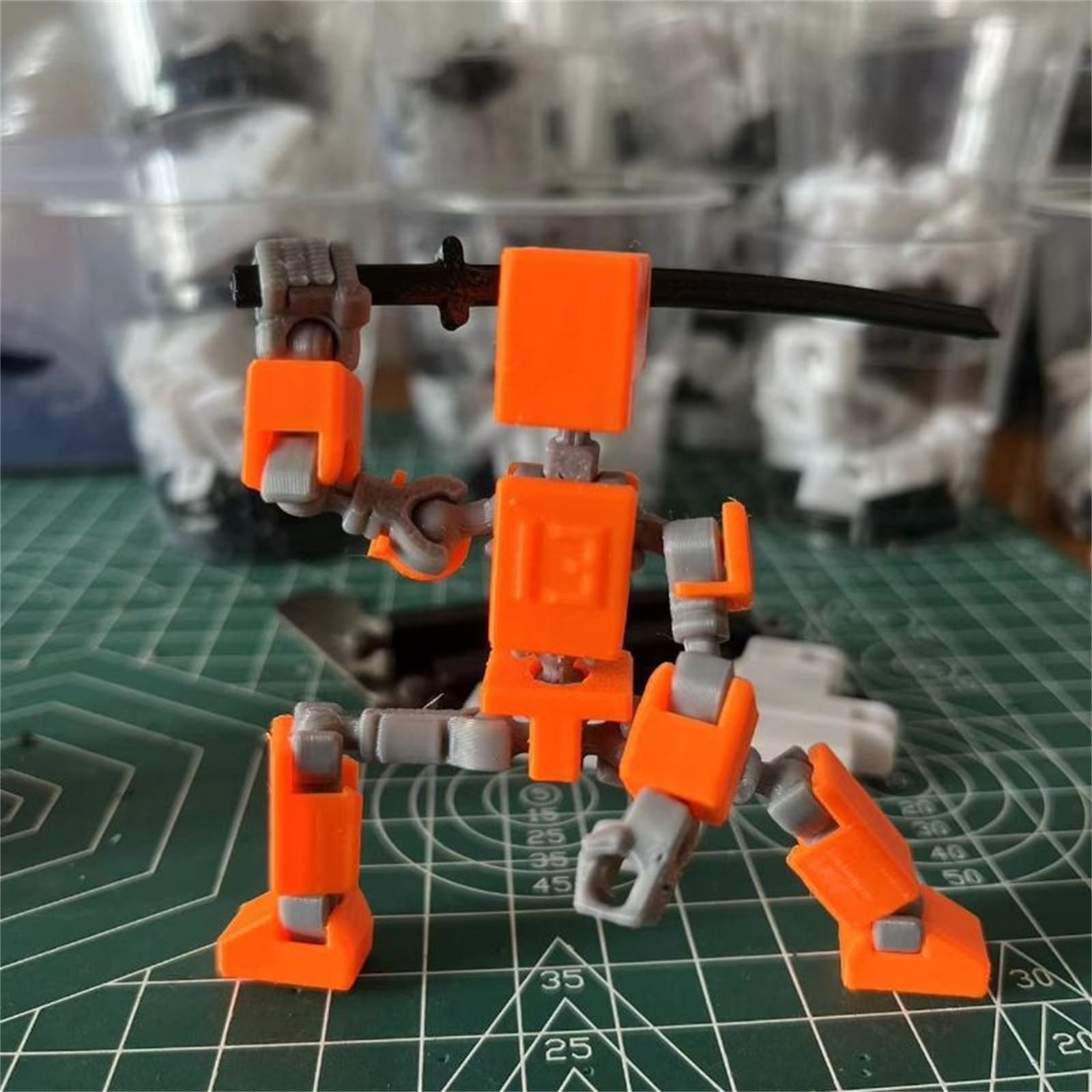 Yishangzhng Series Dolls with Multiple Joints Radish Figures High