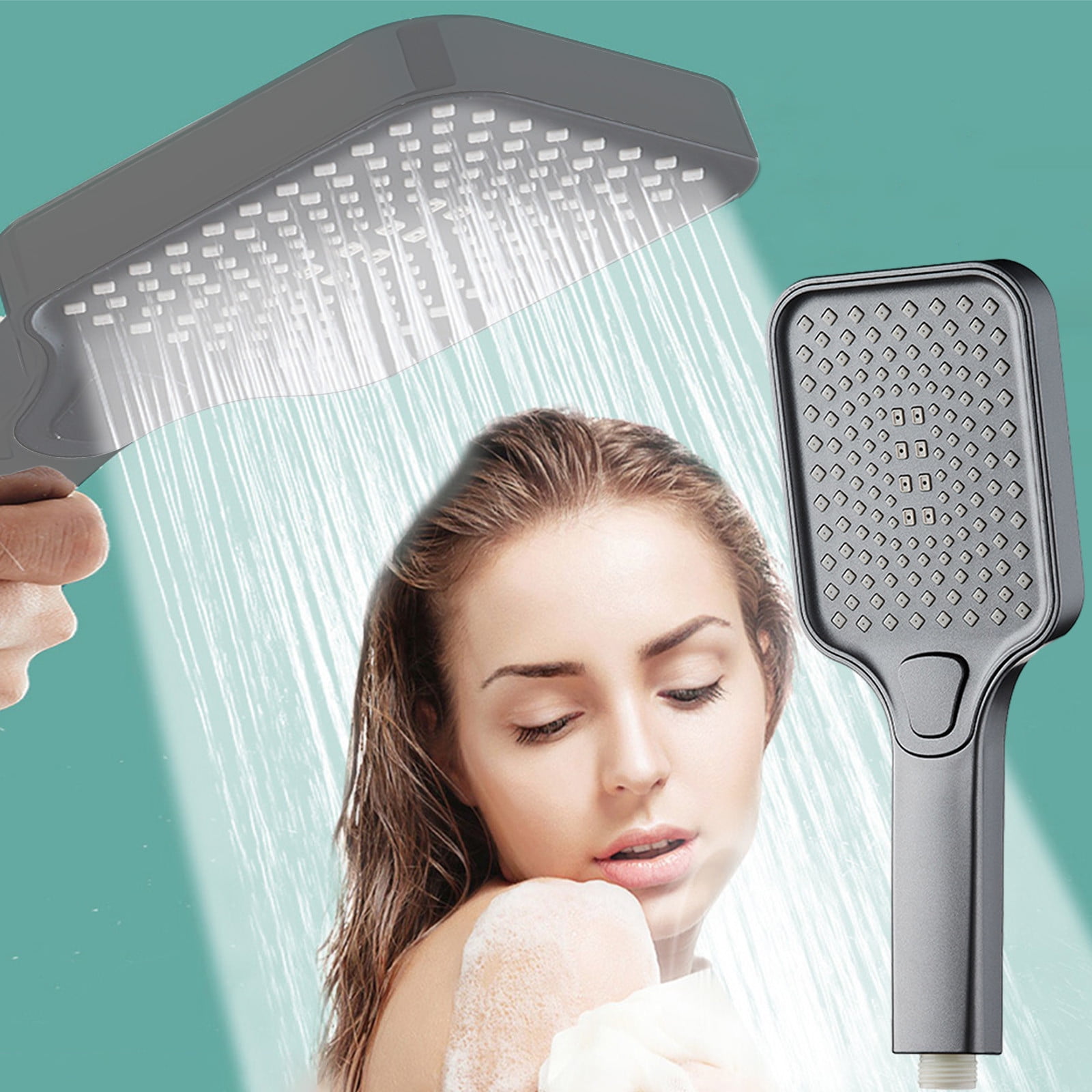 Yishangzhng Shower Head HighPressure Handheld Showerhead Hard