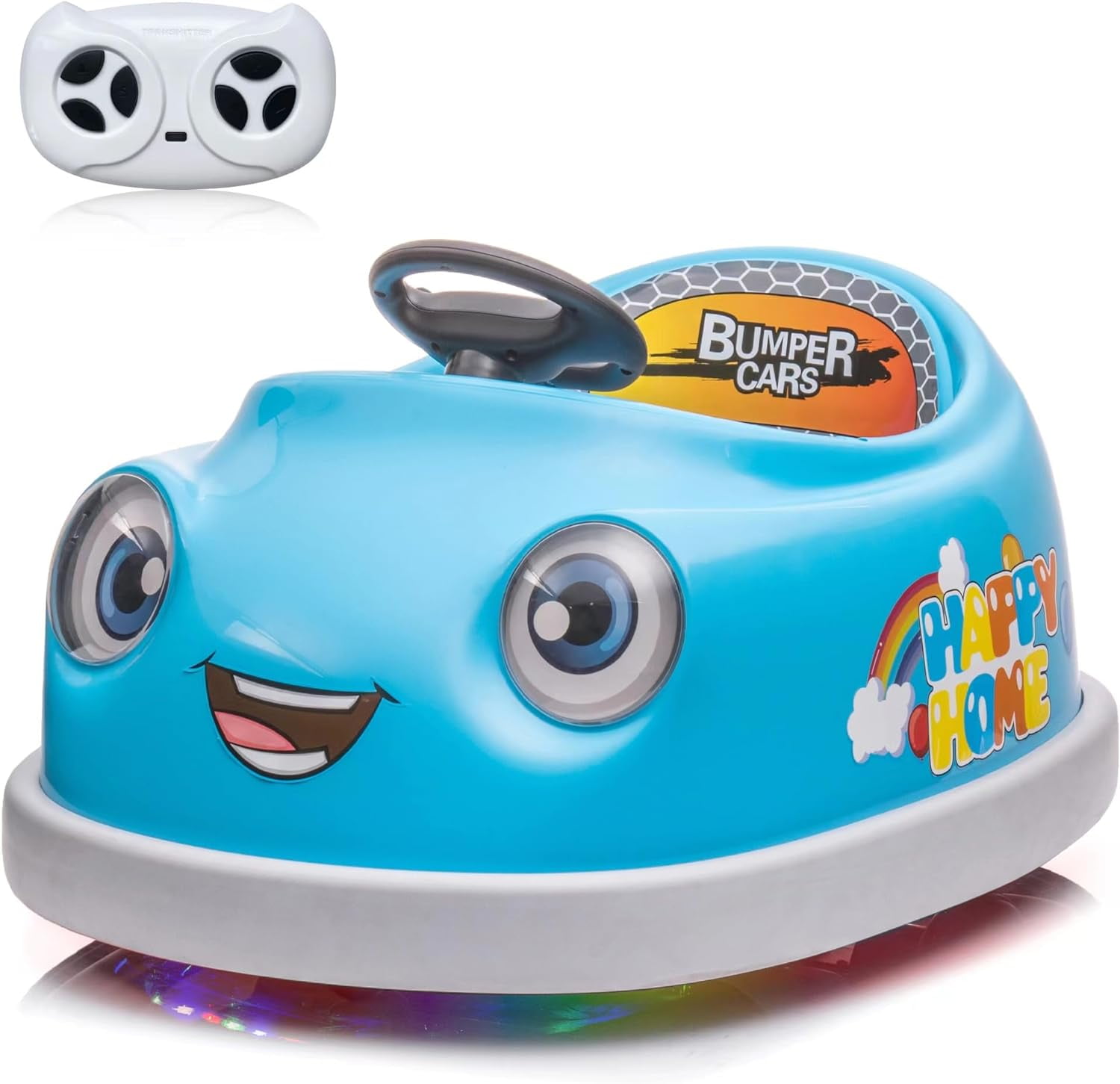 Yiteng Bumper Car for Toddlers & Babies, 12V 3Speed Electric Ride on
