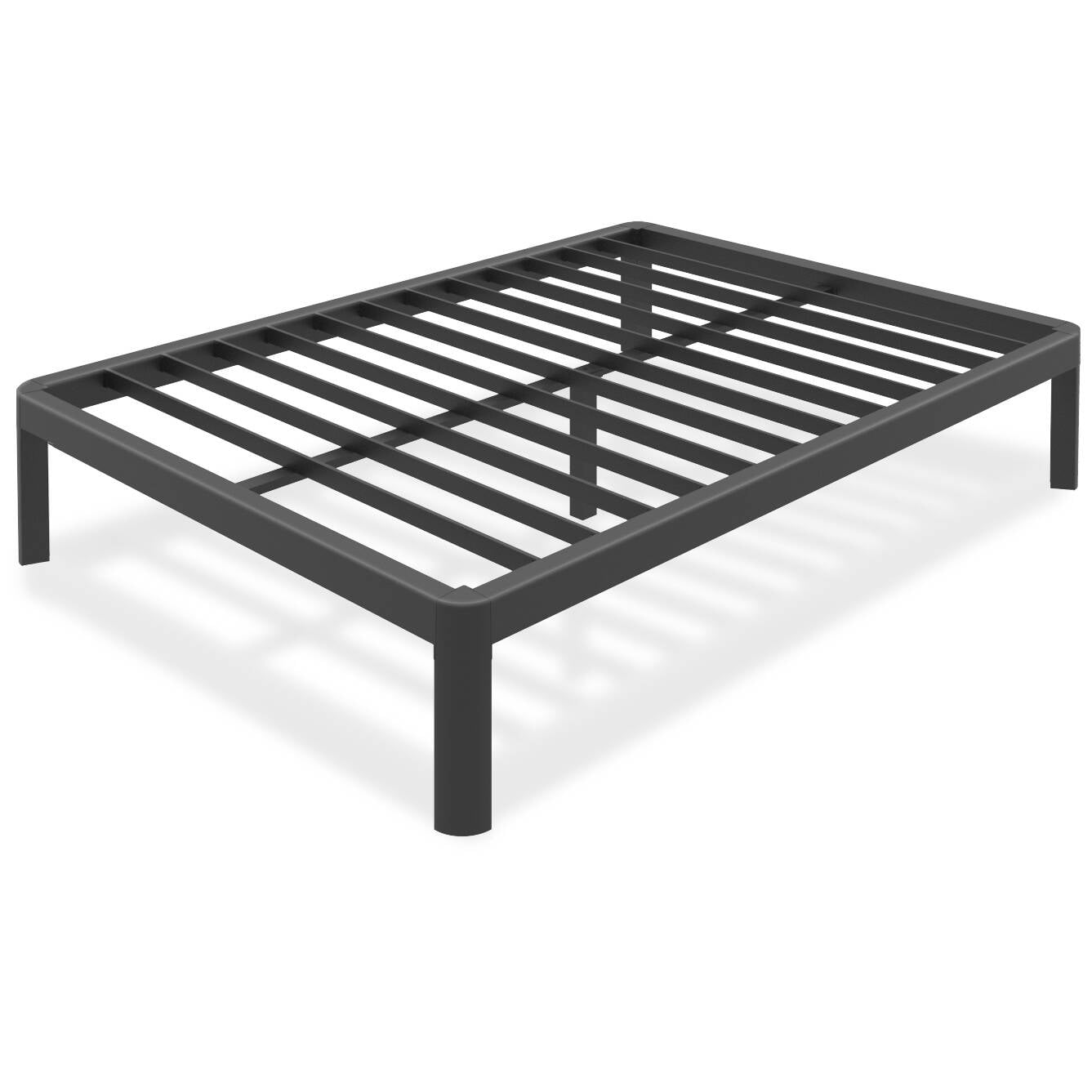 Yitong Angel California King Bed Frame with Round Corner Edge Legs, 14