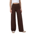 thumbnail image 1 of YITTY Active Women's and Women's Plus High Waist Wide Leg Pants – Buttery Soft Lounge & Yoga Pants with Tummy Control Pants, Sizes XS-4X, Inseam 29-31, 1 of 7