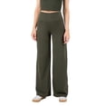 thumbnail image 1 of YITTY Active Women's and Women's Plus High Waist Wide Leg Pants – Buttery Soft Lounge & Yoga Pants with Tummy Control Pants, Sizes XS-4X, Inseam 29-31, 1 of 7