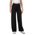 thumbnail image 1 of YITTY Active Women's and Women's Plus High Waist Wide Leg Pants – Buttery Soft Lounge & Yoga Pants with Tummy Control Pants, Sizes XS-4X, Inseam 29-31, 1 of 7