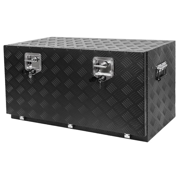 Yiwa 36inch Heavy Duty Aluminum Diamond Plate Tool Box with Side Handle ...