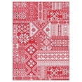 thumbnail image 1 of Yiwa Christmas Area Rug 4x6 Red Hallway Xmas Snowflake Floor Mat Kitchen Rug Washable Anti Slip Carpet Holiday Decor for Bedroom Bathroom Laundry Living Room, 1 of 7