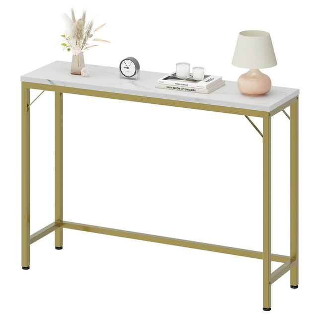 Yiwa Narrow Hallway Table, 39.4" Console Table Entryway for Living Room