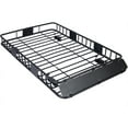 Yiwa Rooftop Cargo Carrier Basket Motoring Roof RackTop Mount Roof Rack