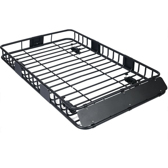 Yiwa Rooftop Cargo Carrier Basket Motoring Roof RackTop Mount Roof Rack