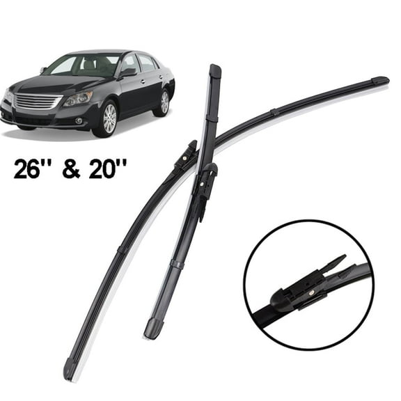 Yiwosu 26"20"Front Windshield Wiper Blades Set for Toyota Avalon XX30 2005-2012