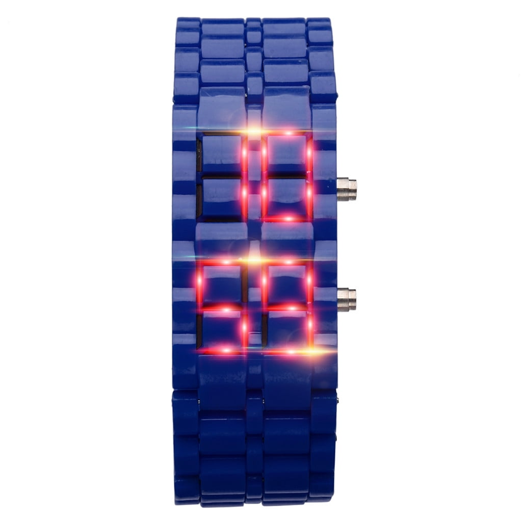 Iron Samurai Wristwatch With Glowing 'Red Lava' Digits | WIRED