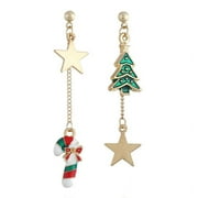 Yiwula Women Christmas Hook Drop Dangle Earring Charm eardrop Jewelry Xmas Party