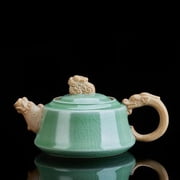 Yixing Clay Kettle Coffeeware Gaiwan Teapots Samovar Ked Glaze Of Teapot Clay Pot Tea Set And Ge Kiln Teeware Teware