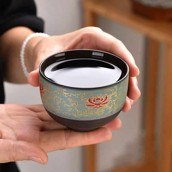 Yixing Purple Clay Master Cup Small Gongfu Tea Cup Single Handmade Chinese Teaware Traditional Brewing Accessory