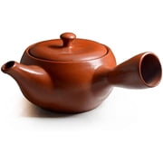 Yixing clay Teapot Ceramic Gongfu Tea Pots 320cc with Handle Stainless Steel Filtration for Loose Tea