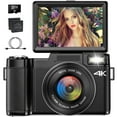 Yixinxin Digital Camera 4K 48MP Vlogging Camera for YouTube Digital