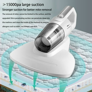 Housmile Bed Vacuum Cleaner, Mattress Vacuum Cleaner with Roller Brush  Corded, 13KPa Powerful Suction, UV Handheld Vacuum Effectively Clean Up  Bed