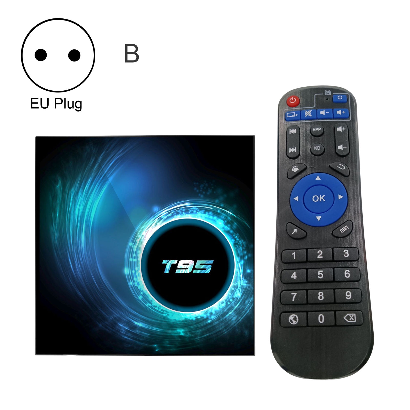 Yixx T95 H616 10 16/32/64GB Dual Band WiFi BT Smart TV Set Top Box for