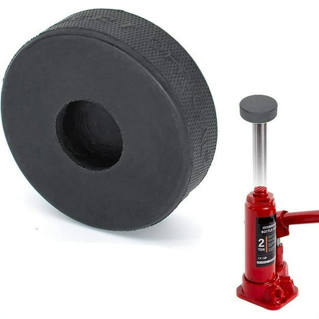 AUTOXBERT Bottle Jack Rubber Pad Adapter Support Block Car Lift Tool