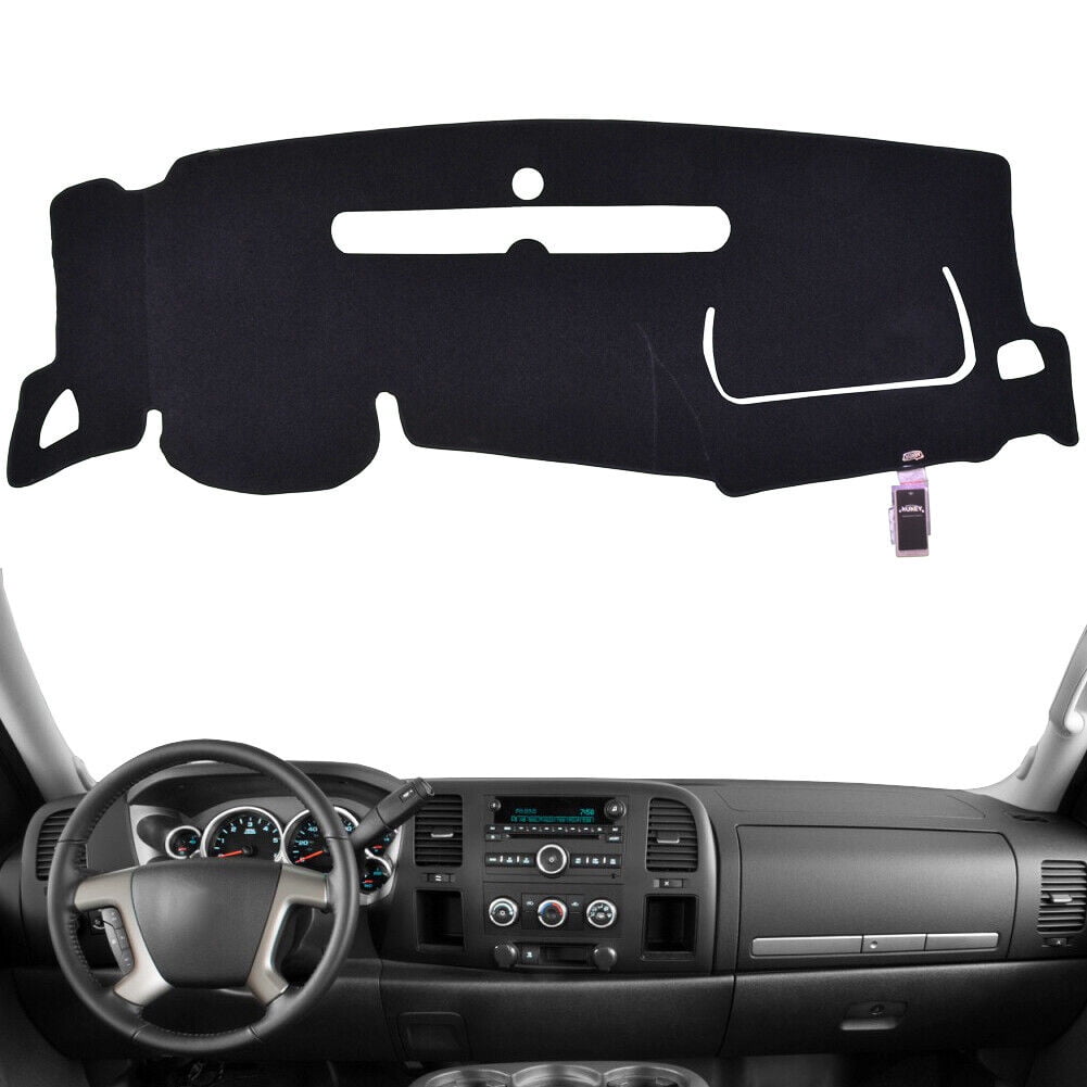 Yiyasu Car Dash Mat Dashmat Fit for Chevy Silverado 20072013 Dashboard