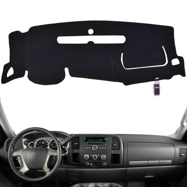 XUKEY Car Dash Mat Dashmat Fit for Chevy Silverado 20072013 Dashboard