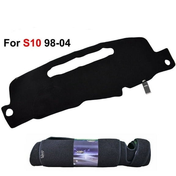 Yiyasu Car Dashboard Cover for Chevy S10 Blazer Mini 1998-2004 Pad Carpet Dash Mat Dashmat Black