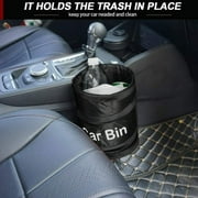 XUKEY Car Trash Can Garbage Bin Mini Portable Litter Bag Organizer Vehicle Waterproof