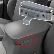 Yiyasu Center Console Lid Latch Assembly for Toyota Tacoma Armrest Release Handle Gray Plastic