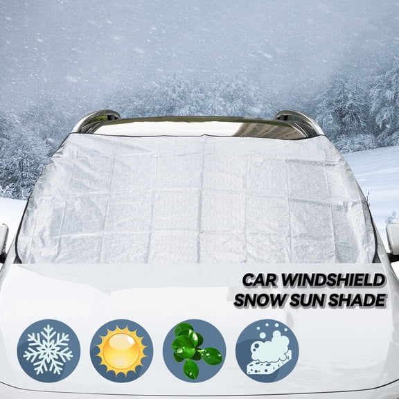 XUKEY Universal Sun Shade Protector Car Windshield Cover Winter Snow Ice Rain Dust Frost Guard