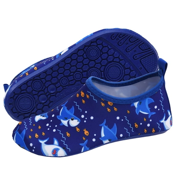Yiyuu Girls Athletic Snorkeling Shoes Summer Beach Active Lightweight Graphic Anti- Shoes