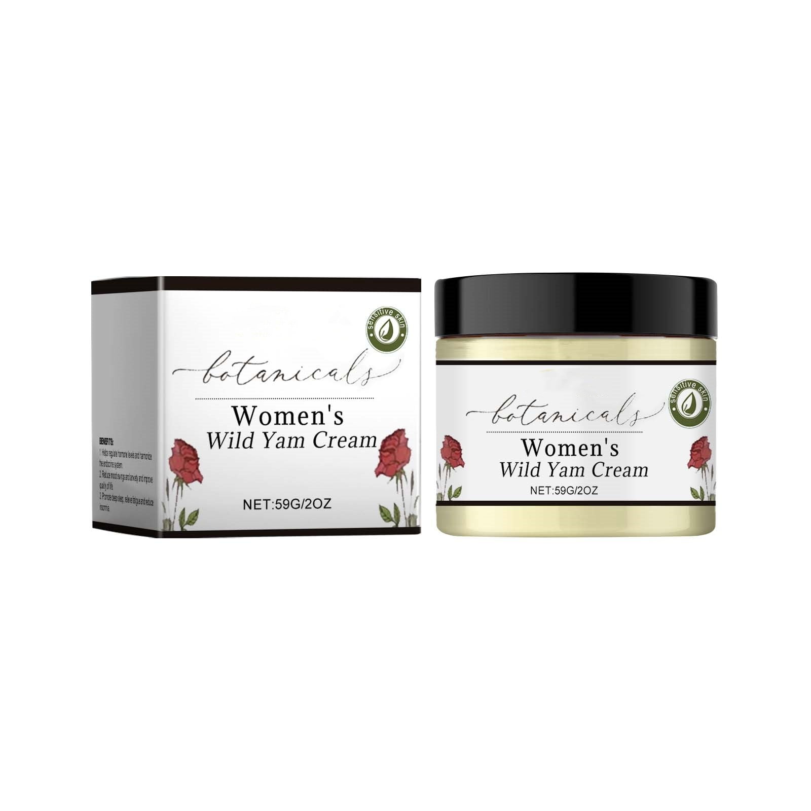 Yizioer Skin Care Set， Wild Yam and Endocrine Women'S Wild Yam Hormonal