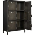 thumbnail image 1 of Yizosh Metal Locker with Lockable Doors, Industrial Steel Storage Lockers for Employees - Locker Storage Cabinets for School, Gym, Home, Office, Garage, 1 of 16