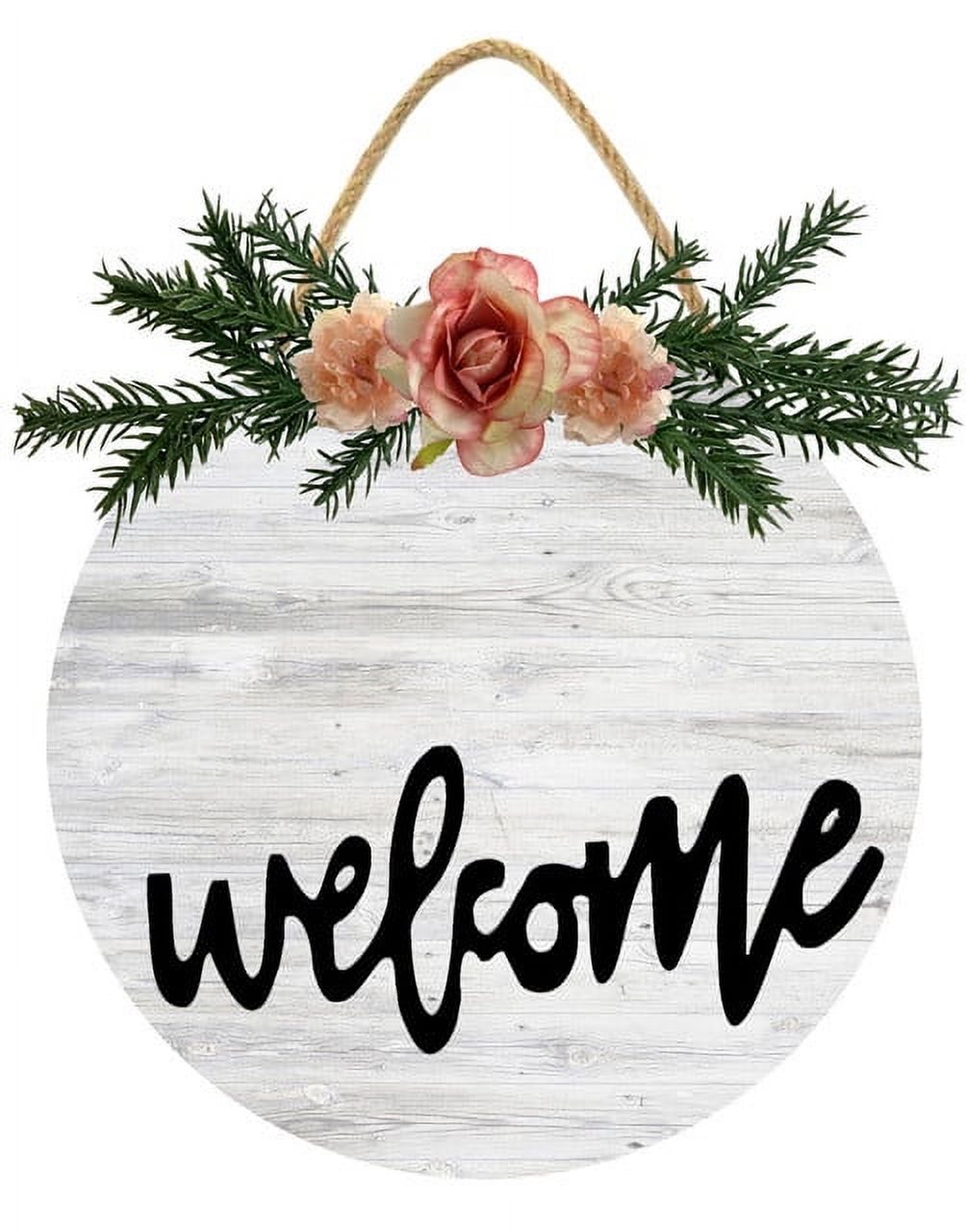 Yjiankangz 11In Door Sign Hanging Sign Wood Farmhouse Wall Art