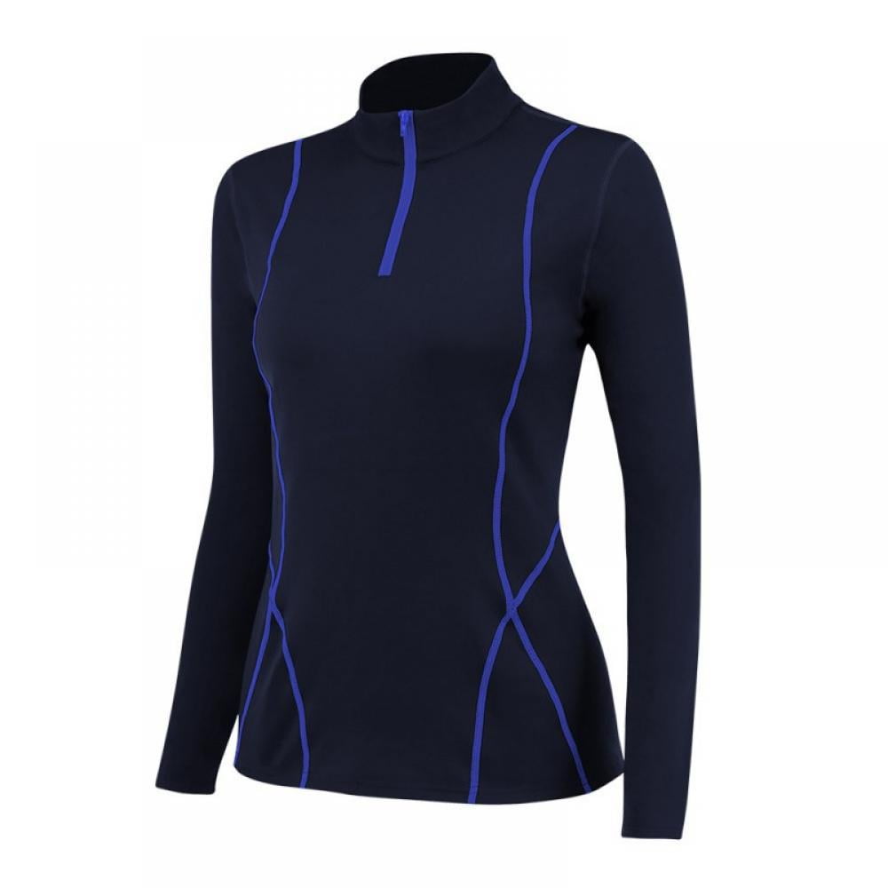 Yjstyle Women's Running Pullover Half Zip Thermal Velvet Yjstyle Women's Running Pullover Half Zip Thermal Velvet