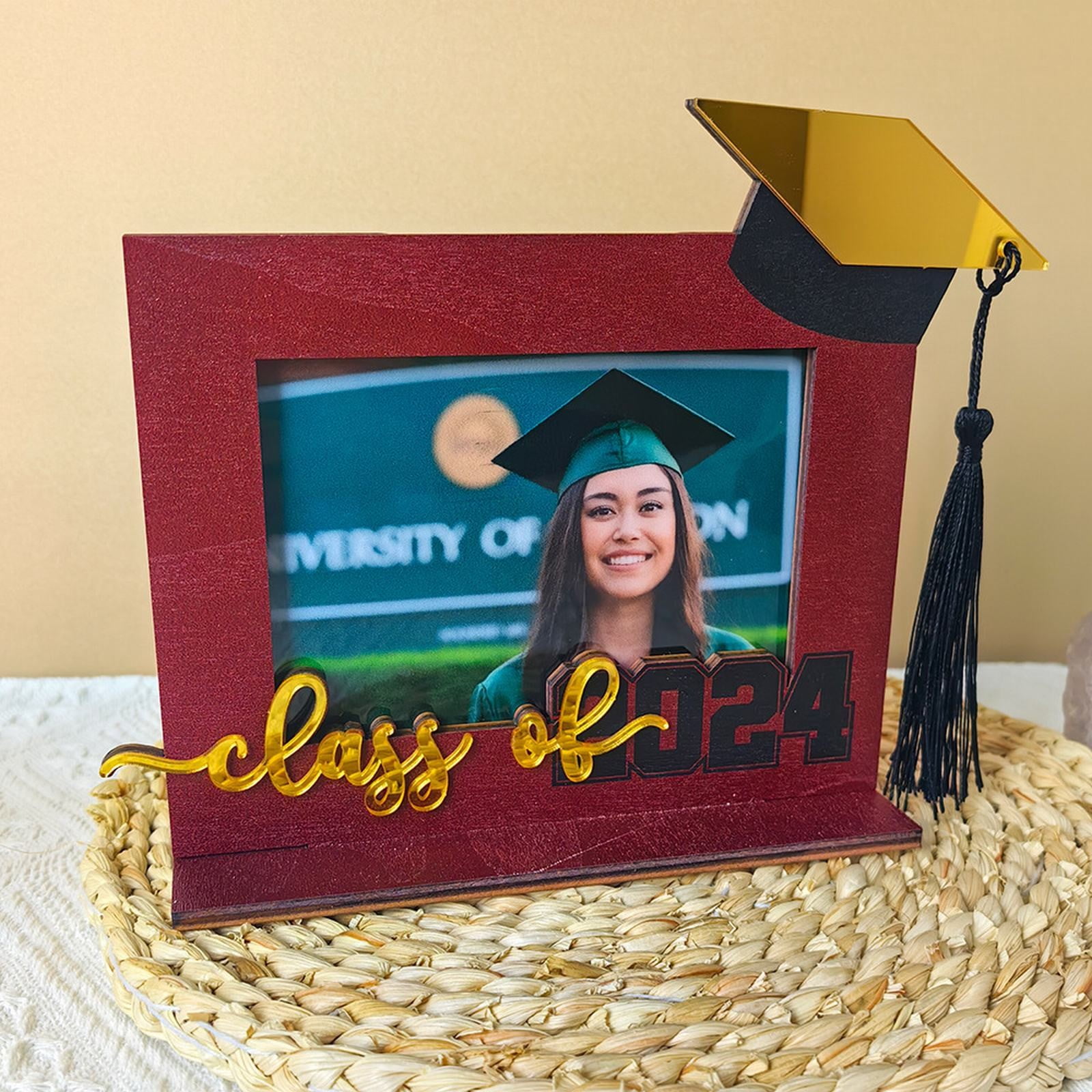 Ykohkofe BETM Graduation Gift 2025 DIY Wooden Photo Frames Graduation