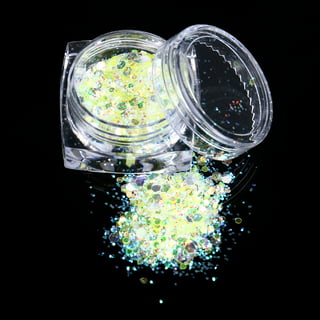 Crushed Glitter Sequins Chunky Sequins and Fine Glitter Powder Mix  Iridescent Glitter Flakes Cosmetic Face Body Eye Glitter Loose Glitter 