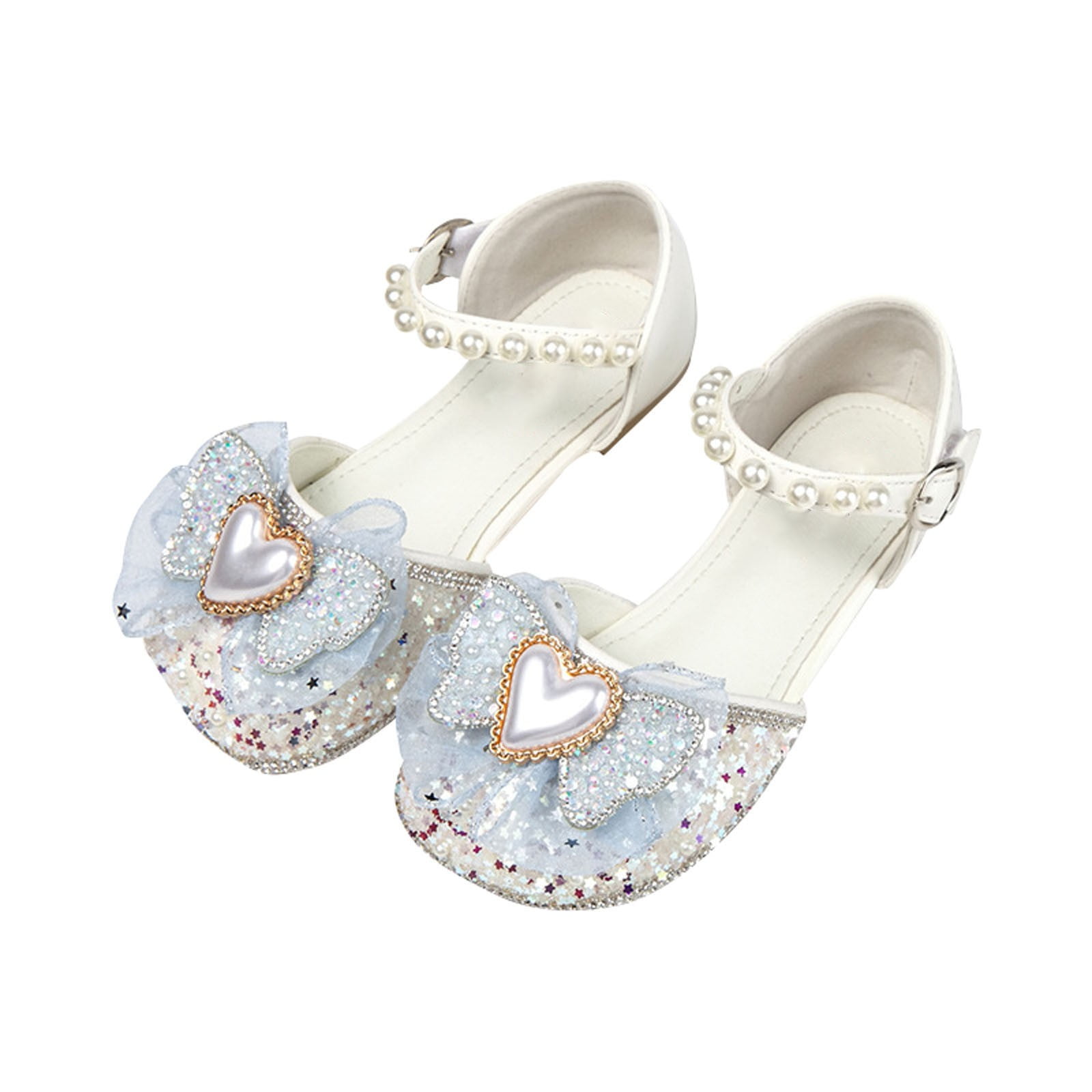 Ykohkofe Kids Girls' Sneakers Princess Shoes Comfortable Soft Soled