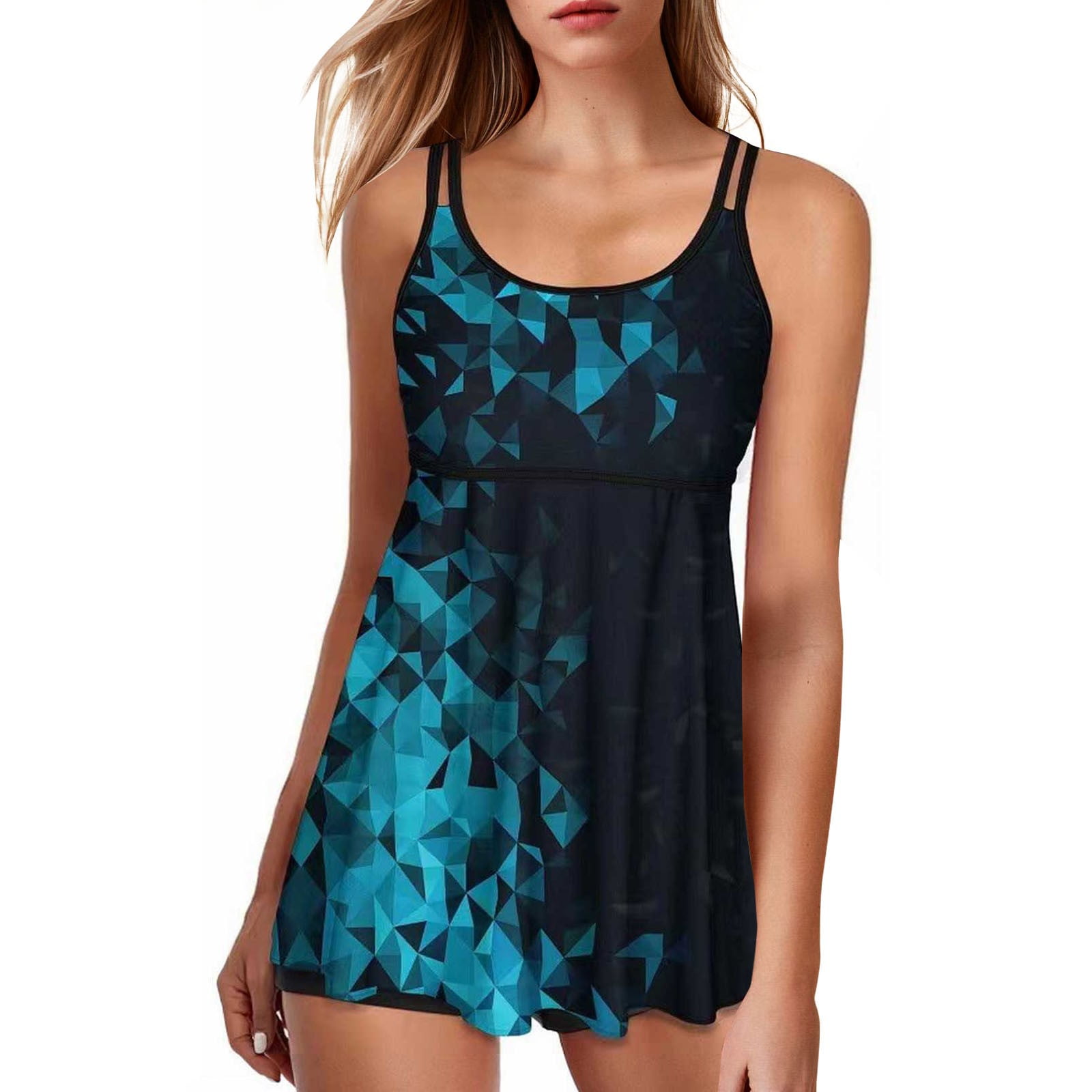 Ykohkofe Tankini Swimsuits for Women Two Piece Underwire Bikini with