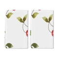 thumbnail image 1 of YladaFaie 2 Pcs Cherry Kitchen Towels Decorative Dish Towels Cherry Pattern Hand Tea Towels Absorbent Kitchen Cloths for Kitchen Bathroom Decor Housewarming Gifts 16 x 24 Inch, 1 of 7