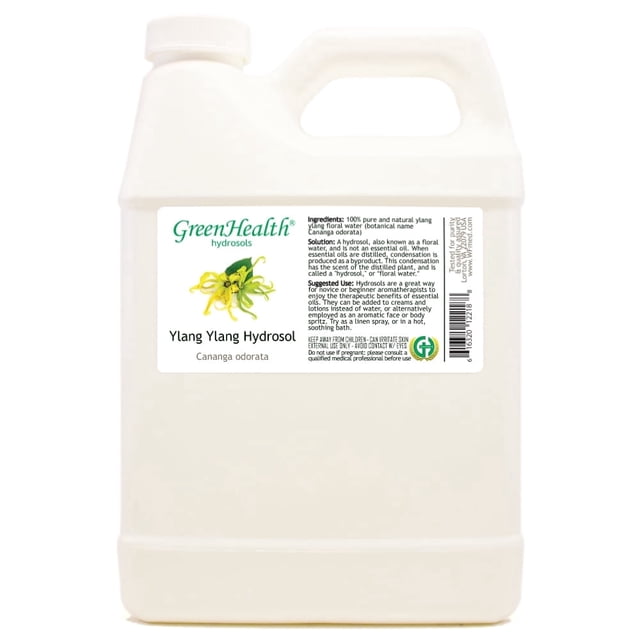 Ylang Ylang Hydrosol – 32 fl oz | Pure Floral Water | White Plastic Jug ...