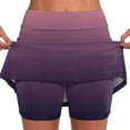 thumbnail image 1 of acuever Under $ 10 Womens High Waisted Pleated Tennis Skirt School A-Line Skater Skirts with Lining Shorts Women's Shorts Women's Polyester Shorts 3XL, 1 of 5