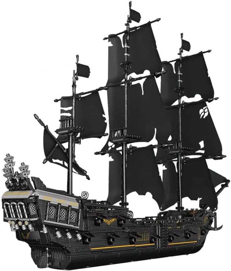 for:Modèle De Bateau Black Pearl Voilier Full Interior 1/35 Pirates des Caraïbes