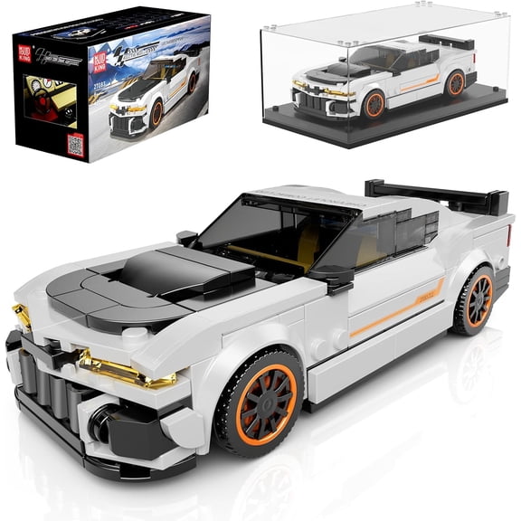 Ylutex Classic Sports Car Building Block Kits, MOC Racing Car Toys Building Model, Vehicle Blocks Set Suitable for fans to Build, House Decoration choice for Adults(421 Pcs)
