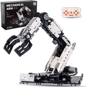 Ylutex Mechanical Technical Arm Building Blocks Set,Toy Set with Remote Control and 8-Way Control,STEM Educational Toys,Set for Adults Technic Robotic Arm Set for Adult1029Pcs