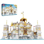 Ylutex Royal Bay Castle Building Block Sets, Medieval Castle Building Kit 66013, Construction Building Toys,Collectible Medieval Display Model Creative3752PCS