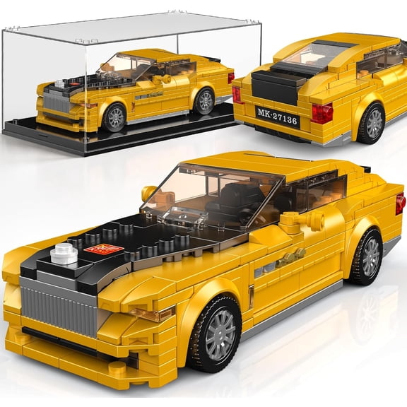 Ylutex Spectre Speed Champion 27136 Building Sets, Creative Racing Car for Sport Car Lovers, Cool Vehicles Model Block Set for Adults 452 PCS
