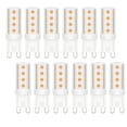 thumbnail image 1 of Ymam.Light 3 Watt G9 LED Light Bulb Equivalent 40W, Dimmable 2700K Warm White, G9/Bi-Pin Base (Set of 12), 1 of 7