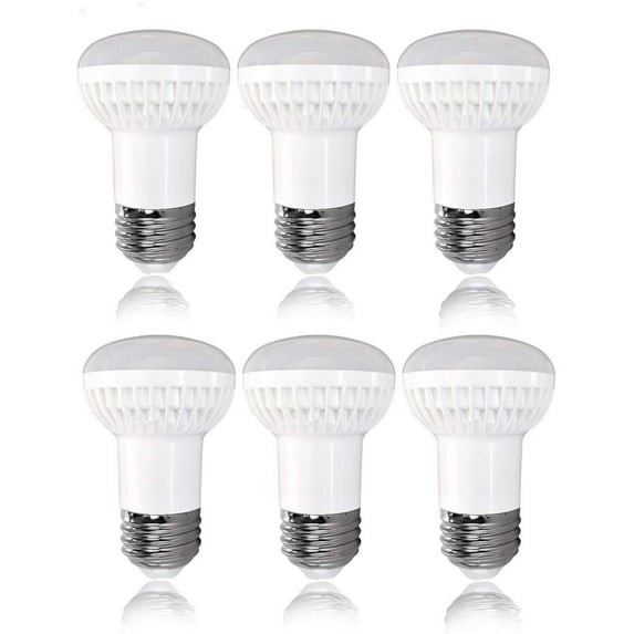 Ymam.Light LED Light Bulb, R16 5 Watts (45W Equivalent) E26 Medium Base, Dimmable 3000K Soft White, 120V, 6-Pack