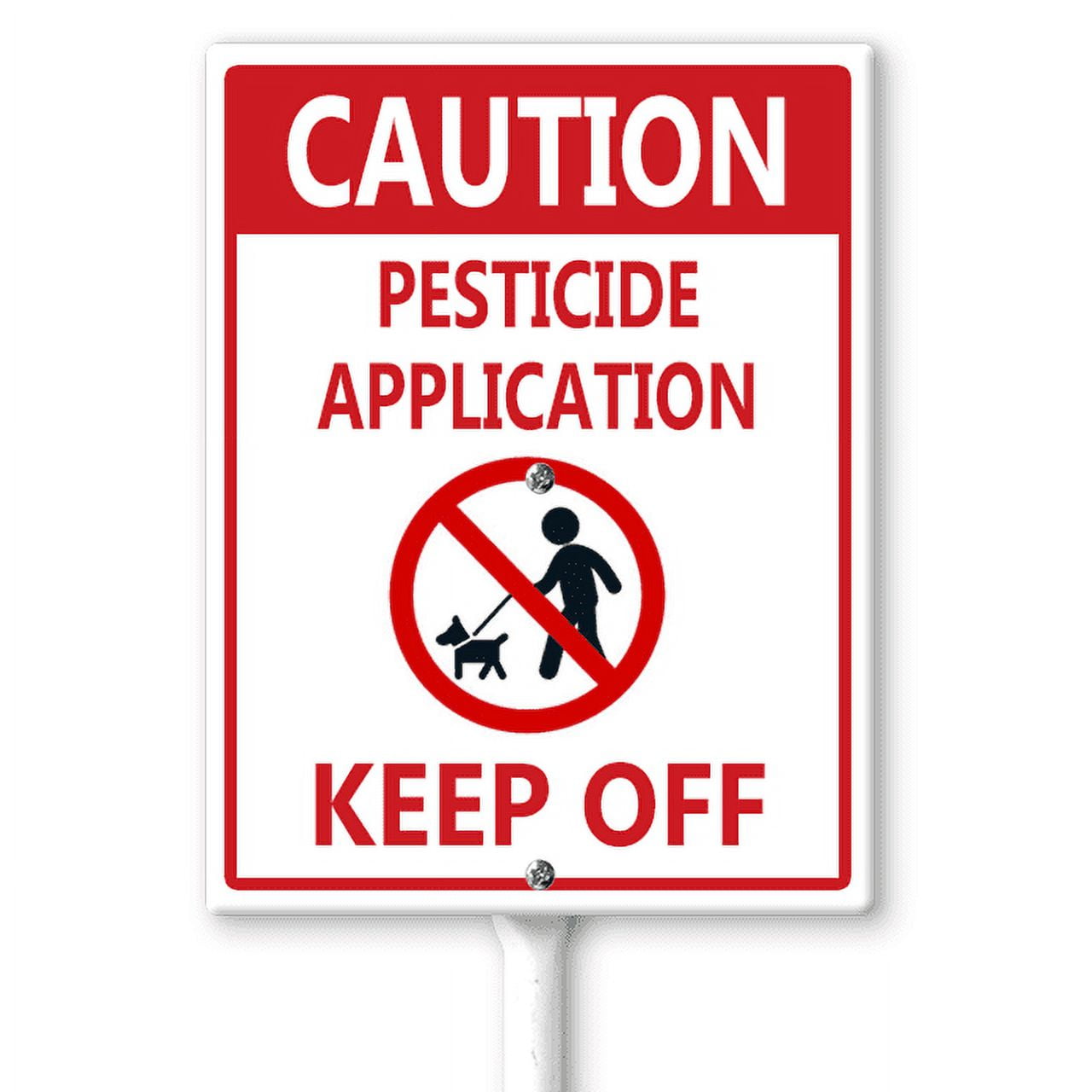 ymaotrade-caution-pesticide-application-yard-sign-with-stakes-8in-12in-sturdy-aluminum-yard-signs-rust-free-caution-yard-sign-keep-off-grass-sign-for-lawn-yard-garden-walmart-com for Free Printable Pesticide Warning Signs Ymaotrade Caution Pesticide Application Yard Sign with Stakes 8in×12in, Sturdy Aluminum Yard Signs Rust Free, Caution Yard Sign, Keep Off Grass Sign for Lawn Yard Garden - Walmart.com for Free Printable Pesticide Warning Signs