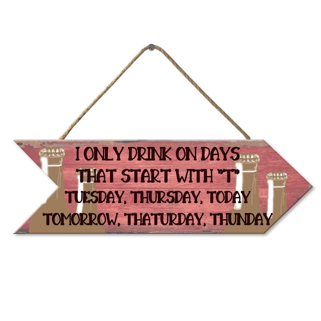 "Size Matters" Funny Bar Sign - PVC Hanging Plaque For Man Cave, Pub, Or Home Bar