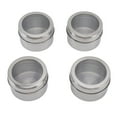 thumbnail image 1 of Ymiko 4Pcs Magnetic Spice Jars Magnetic Design Stainless Steel Clear Sift Pour Lids Magnetic Spice Tins For Seasoning Spice,Magnetic Spice Containers,Magnetic Spice Jars, 1 of 8